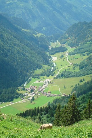 Sicht ins Tal